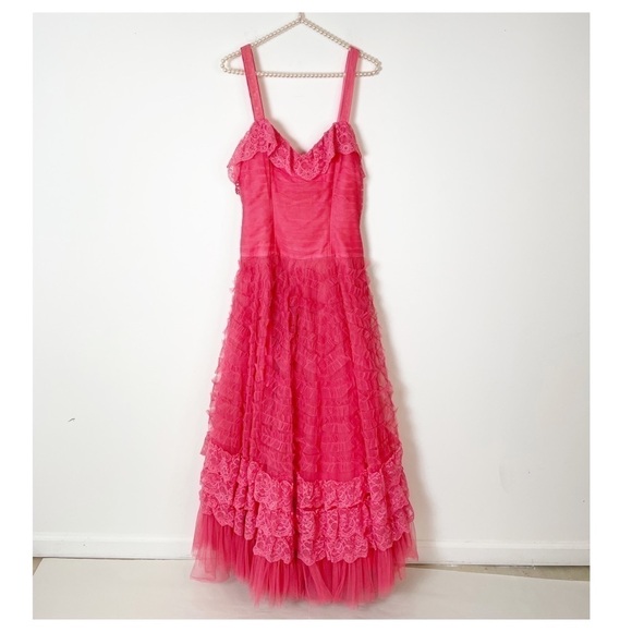 LoveShackFancy Sharelle Tiered Tulle Gown - Picture 7 of 13